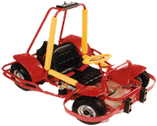 De Cub, Deze fantastische racewagen voor kinderen geeft ze hun eerste echte rijervaring. Cubs fantastische uiterlijk en felle kleuren hebben op de kleintjes onder ons een ongelofelijke aantrekkingskracht. Vanaf het moment dat kinderen de Cub zien willen ze maar n ding; rijden.